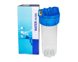 WATERFILTER Priehľadný filter 1/2" SX 10" na vodovodné potrubie